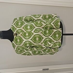 Chico's Linen Crop Jacket